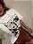 Maxi T-shirt Off White Estampa Preta - Imagem 3