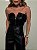Corselet Courino Beatrice Preto - Imagem 1