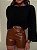 Short Courino Croco Matilde Caramelo - Imagem 4