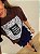 Maxi T-shirt Francesca Marrom - Imagem 3