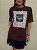 Maxi T-shirt Francesca Marrom - Imagem 6