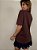 Maxi T-shirt Francesca Marrom - Imagem 7