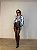 Short Courino Croco Matilde Marrom - Imagem 1
