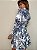 Vestido Curto Estampado Romina Azul - Imagem 8