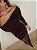 Vestido Curto Drapeado Adelaide Marrom - Imagem 6