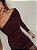 Vestido Curto Drapeado Adelaide Marrom - Imagem 2