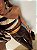 Calça Courino Wide Leg Francesca Marrom Escuro - Imagem 7