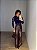 Calça Courino Wide Leg Francesca Marrom Escuro - Imagem 8