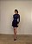 Blusa Renda Francesca Azul Marinho - Imagem 2