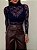 Blusa Renda Francesca Azul Marinho - Imagem 5