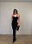 Vestido Midi Canelado Colcci Preto/Branco - Imagem 1