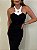 Vestido Midi Canelado Colcci Preto/Branco - Imagem 3