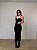 Vestido Midi Canelado Colcci Preto/Branco - Imagem 7
