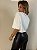 T-shirt Cropped Dora Off White Estampada - Imagem 7