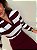 Saia Midi Tricot Leonelle Vermelho Bordô - Imagem 4