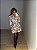 Vestido Curto Estampado Romina Marrom - Imagem 6