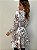 Vestido Curto Estampado Romina Marrom - Imagem 9