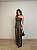 Calça Courino Wide Leg Francesca Marrom Acinzentada - Imagem 2