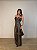 Calça Courino Wide Leg Francesca Marrom Acinzentada - Imagem 10