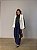 Maxi Blazer Alfaiataria Costanza Off White e Verde - Imagem 9