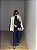 Maxi Blazer Alfaiataria Costanza Off White e Verde - Imagem 4