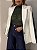 Maxi Blazer Alfaiataria Costanza Off White e Verde - Imagem 5