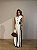Conjunto Alfaiataria Costanza Verde e Off White - Imagem 1