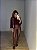 Calça Courino Romina Marrom Claro - Imagem 7