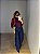 Body Drapeado Costanza Vermelho Bordô - Imagem 6
