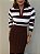 Saia Midi Tricot Leonelle Marrom - Imagem 9