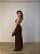 Saia Midi Tricot Leonelle Marrom - Imagem 6