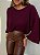 Blusa Tricot Matilde Vermelho Bordô - Imagem 5