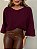 Blusa Tricot Matilde Vermelho Bordô - Imagem 7