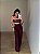 Calça Alfaiataria Beatrice Vermelho Bordô - Imagem 7