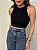 Cropped Canelado Colcci Preto - Imagem 4