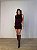 Vestido Curto Veludo Colcci Roxo Uva - Imagem 9