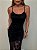 Vestido Longo Renda Beatrice Preto - Imagem 4