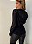 Blusa Tricot Transparência Preta - Imagem 9