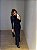 Vestido Midi Drapeado Solenna Preto - Imagem 8
