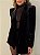 Maxi Blazer Veludo Novera Preto - Imagem 7