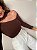 Blusa Gola Alta Ravena Marrom - Imagem 4