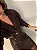 Camisa Bordada Donatella Marrom - Imagem 3