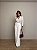 Blusa Tricot Transparência Solenna Off White - Imagem 3