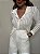 Blusa Tricot Transparência Solenna Off White - Imagem 4