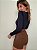 Body Drapeado Costanza Preto - Imagem 9