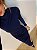 Vestido Midi Drapeado Solenna Azul - Imagem 4