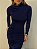 Vestido Midi Drapeado Solenna Azul - Imagem 10