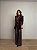 Maxi Blazer Veludo Novera Marrom - Imagem 6
