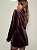 Maxi Blazer Veludo Novera Marrom - Imagem 8
