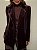 Maxi Blazer Veludo Novera Marrom - Imagem 14